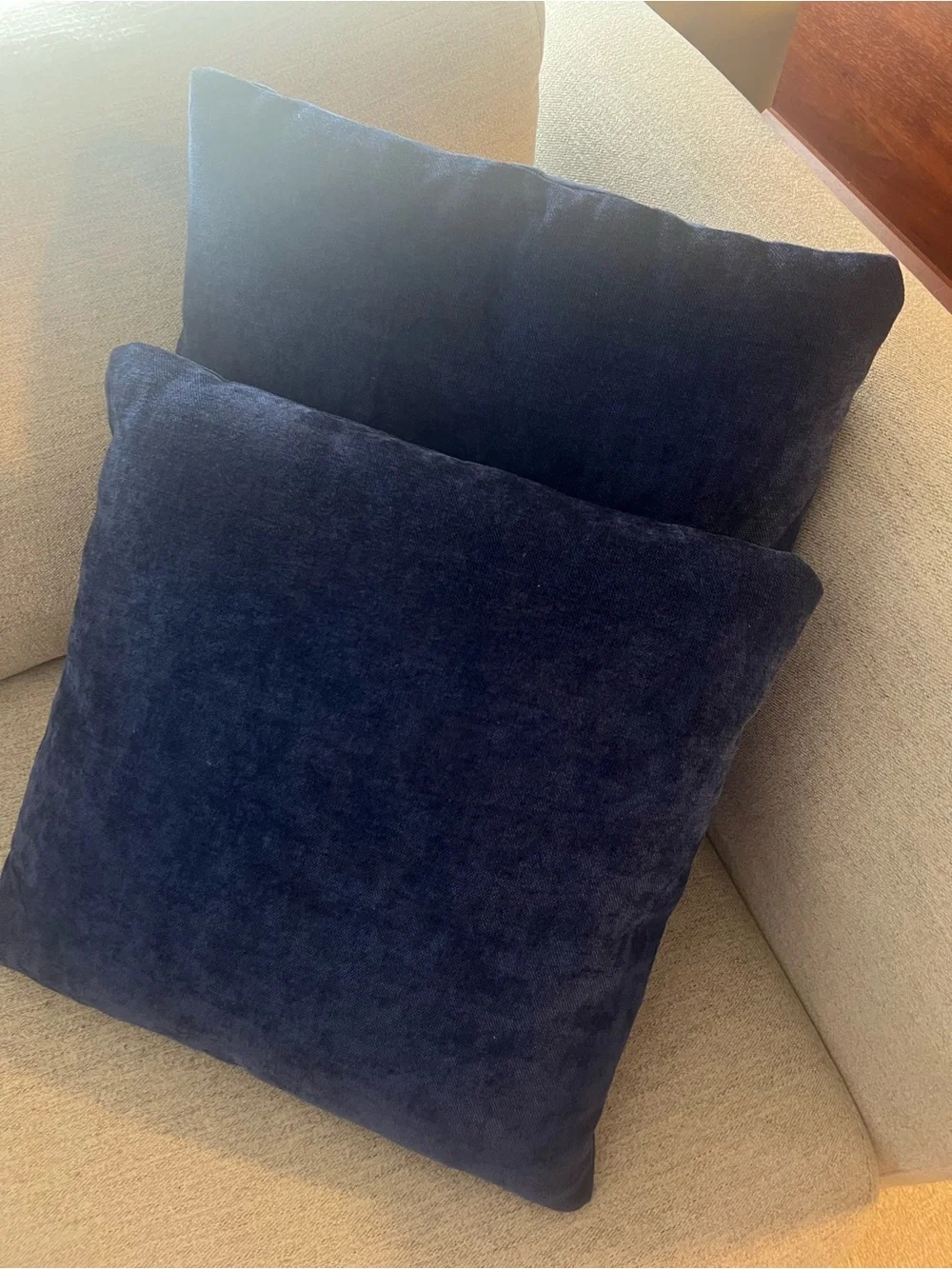 Wayfair plush navy